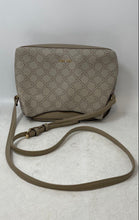 Load image into Gallery viewer, Nine West Womens Light Brown Signature Print Crossbody Handbag With Card Holder