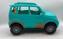 Load image into Gallery viewer, Aqua Blue Green Barbie Camping Fun Car Off Road Suv Jeep Vehicle