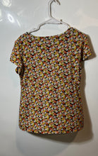 Load image into Gallery viewer, Style & Co. Womens Multicolor Floral Square Neck Pullover Blouse Top Size L