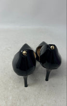 Load image into Gallery viewer, Michael Kors Womens Black Leather Pointed Toe Slip-On Pump Heels Size 37