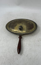 Load image into Gallery viewer, Vintage Wooden Handle Detailed Oval Shape Silent Butler Crumb Catcher