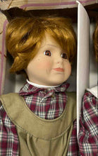 Load image into Gallery viewer, The Doll House Collection Multicolor Porcelain Twin Boy & Girl Baby Dolls