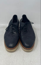 Load image into Gallery viewer, Aldo Brue Mens Black Leather Lace-Up Wingtip Oxford Dress Shoes Size 37 1/2