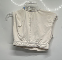 Load image into Gallery viewer, Bleu Rod Beattie Womens Beige Short Sleeve Deep V-Neck Bikini Top Size 6