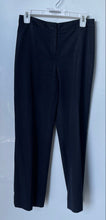 Load image into Gallery viewer, Ann Taylor Loft Womens Black Flat Front Pockets Regular Fit Dress Pants Size 2P