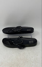 Load image into Gallery viewer, Dolce Vita Womens Pandora Black Medallion Cutout Slip-On Thong Sandals Size 9