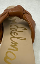 Load image into Gallery viewer, Sam Edelman Womens Brown Leather Open Toe Slip-On Slide Sandals Size 6.5M