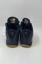 Load image into Gallery viewer, And 1 Kids Assist 3.0 Black Leather Lace-Up Mid Top Sneaker Shoes Size 2