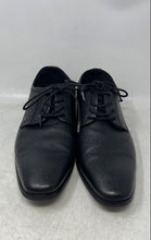 Load image into Gallery viewer, Calvin Klein Mens Black Leather Low Top Lace-Up Oxford Dress Shoes Size 9.5 M