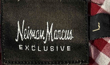 Load image into Gallery viewer, Neiman Marcus Mens Red & White Gingham Short Sleeve Button-Up Shirt Size L