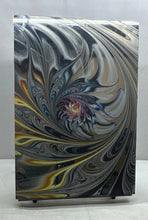 Load image into Gallery viewer, Stained Glass Floral Art Abstract Swirling Modern Design Wall Decorative Panel