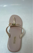 Load image into Gallery viewer, Michael Kors Womens Caroline Jelly Blush Pink Slip-On Thong Sandals Size 8M