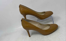 Load image into Gallery viewer, Michael Kors Womens Brown Patent Leather Slip-On Stiletto Pump Heels Size 7 M