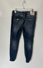 Load image into Gallery viewer, True Religion Womens Jennie Blue Denim Curvy Mid-Rise Super Skinny Jeans Size 30