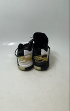 Load image into Gallery viewer, Nike Kids LeBron 22 White Black Gold-Tone Lace-Up Sneaker Shoes Size 5.5Y