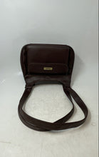 Load image into Gallery viewer, Faded Glory Womens Brown Leather Double Handles Outer Pockets Shoulder Bag