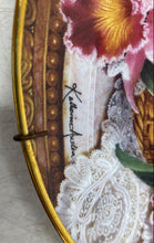 Load image into Gallery viewer, Franklin Mint Principessa De Monaco Orchid Collector Plate By Katherine Austen