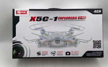 Load image into Gallery viewer, Syma X5C-1 Explorers White 4CH HD Cam Remote Control Drone In Box Not Tested