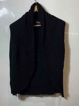 Load image into Gallery viewer, Authentic Giorgio Armani Womens Black Open Front Cardigan Sweater Size EUR 42