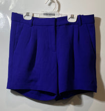 Load image into Gallery viewer, J.Crew Womens Blue Flat Front Slash Pockets Stretch Chino Shorts Size 2