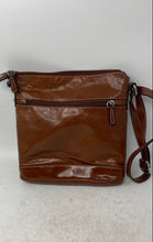 Load image into Gallery viewer, Giani Bernini Womens Brown Adjustable Strap Shoulder Crossbody Bag