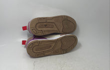 Load image into Gallery viewer, Nike Kids Air Jordan Spizike Low Beige Purple Lace-Up Sneaker Shoes Size 5Y