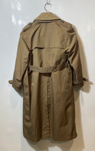 Load image into Gallery viewer, Misty Harbor Womens Brown Belted Double Breasted Trench Coat Size 8 Petite
