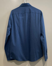 Load image into Gallery viewer, Lucky Brand Mens Blue 4 Way Stretch Long Sleeve Dress Shirt Size L 16-16.5