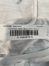 Load image into Gallery viewer, Lululemon Womens White Long Sleeve Activewear Pullover T-Shirt Size 10
