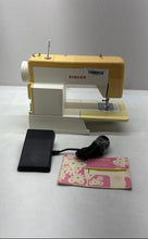 Load image into Gallery viewer, Singer 2502C Beige Portable Electric Sewing Machine With Foot Pedal Not Tested