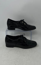 Load image into Gallery viewer, Aldo Womens Agwenna Black Square Toe Lace-Up Oxford Shoes Size 6.5