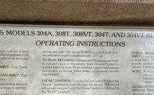 Load image into Gallery viewer, Audiotronics 304-T Built In Speaker Portable Turntable Record Player Not Tested