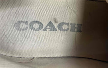 Load image into Gallery viewer, Coach Mens Clip G4949 Brown Monogram Print Low Top Lace-Up Sneaker Shoes Sz 7.5D