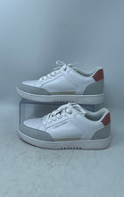 Load image into Gallery viewer, Calvin Klein Womens Hallen White Gray Peach Lace-Up Sneaker Shoes Size 8M