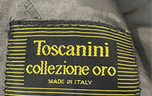 Load image into Gallery viewer, Toscanini Collezione Oro Mens Green Textured Three-Button Blazer Size 48