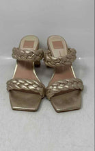 Load image into Gallery viewer, Dolce Vita Womens Gold Open Toe Slip-On Block Slide Sandals Size 8M