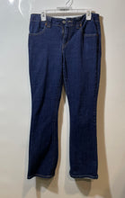 Load image into Gallery viewer, Levi's Womens Blue Denim Regular Fit Dark Wash Stretch Bootcut Jeans Size 8M