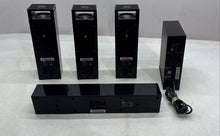 Load image into Gallery viewer, LG 3D Sound S92B1-S Black Surround Home Speaker System 5-Piece Not Tested