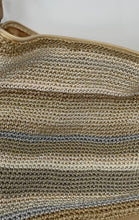 Load image into Gallery viewer, The Sak Womens Light Brown Sequoia Crochet Outer Pockets Shoulder Hobo Bag