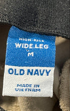 Load image into Gallery viewer, Old Navy Womens Khaki High Rise Wide-Leg Trouser Pants Size Medium