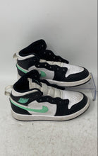 Load image into Gallery viewer, Nike Unisex Kids Air Jordan 1 Mid DQ8424 White Green & Black Sneakers Shoes 11C