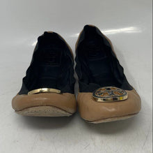 Load image into Gallery viewer, Authentic Tory Burch Womens Caroline Brown Ballet Flats Size 9M Damaged