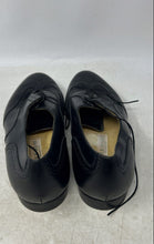 Load image into Gallery viewer, Cole Haan Mens Black Leather Wingtip Round Toe Lace-Up Derby Dress Shoes Sz 10D