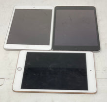 Load image into Gallery viewer, Lot Of 3 Pcs Apple iPads Mixed Android Tablets Not Tested Locked For Parts