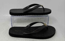 Load image into Gallery viewer, Michael Kors Womens Mini Jet Set Dark Brown Slip-On Flip Flop Sandals Size 6M