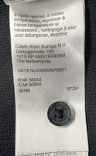 Load image into Gallery viewer, Calvin Klein Mens Black Short Sleeve Button Front Collared Polo Shirt Size M