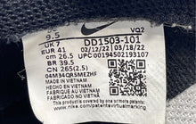 Load image into Gallery viewer, Nike Womens Dunk Low Retro DD1503-101 White Black Sneaker Shoes Size 9.5