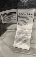 Load image into Gallery viewer, Dockers Mens Gray Classic-Fit Straight Leg Chino Pants Size W46XL30 With Tag
