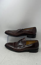 Load image into Gallery viewer, Florsheim Mens Brown Leather Slip-On Round Toe Loafer Dress Shoes Size 8.5