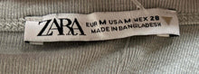 Load image into Gallery viewer, Zara Womens Gray Regular Fit Sleeveless Scoop Neck Pullover Tank Top Size M